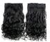18 Inç Uzun Bakire Klip Saç Uzantıları / Pürüzsüz Bakire Remy Saç Klip Ins Tedarikçi