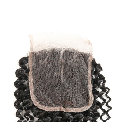Çin Temiz atkı insan saçı dantel kapatma 4 * 4, insan dantel peruk bebek saç Tedarikçi